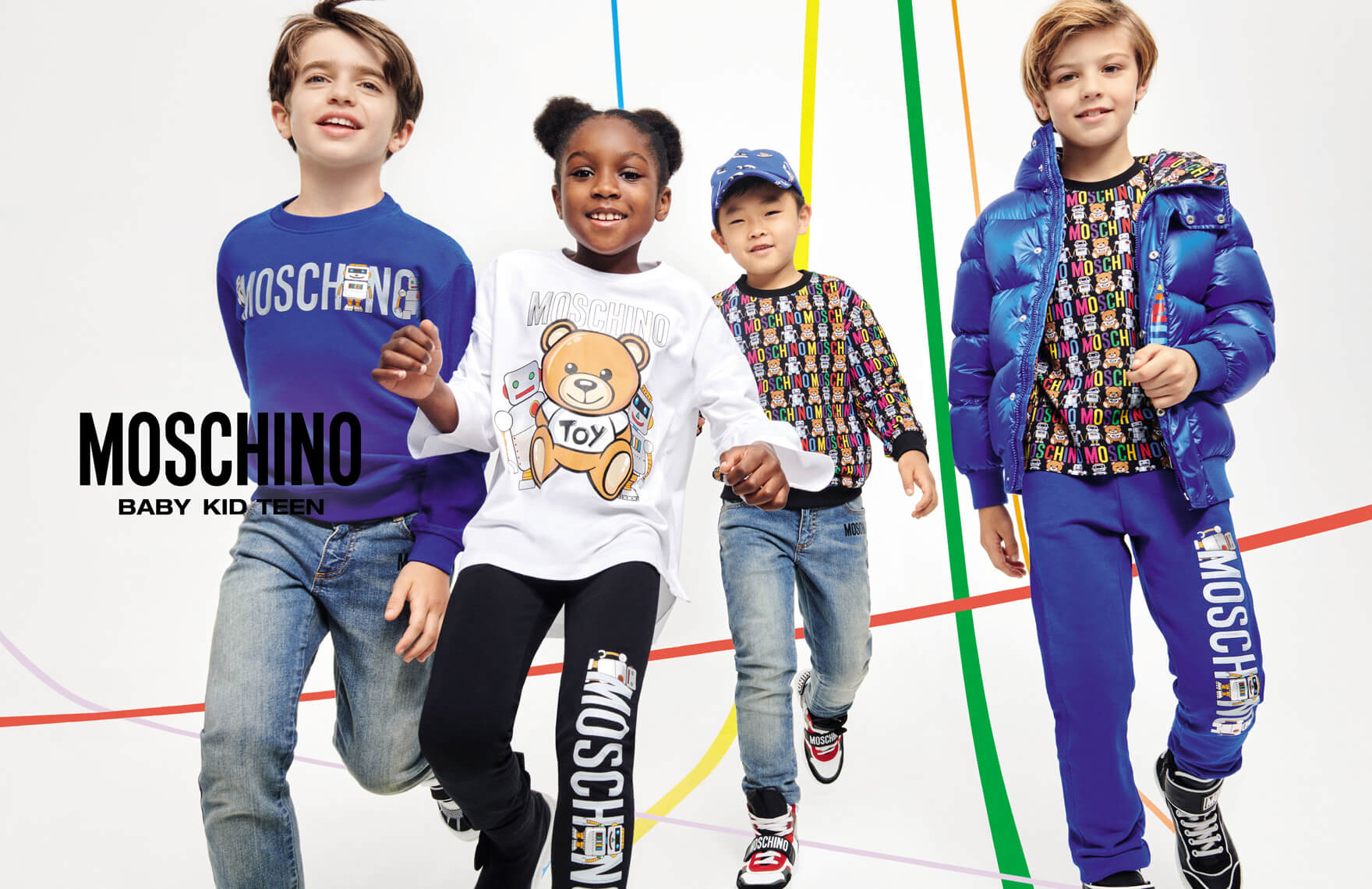 moschino kids fw21 - global campaign